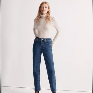 NWT Madewell Perfect Vintage Straight Jean in Bright Indigo Wash: Instacozy Ed